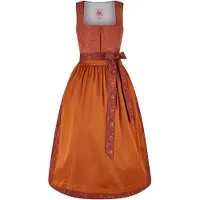 Spieth & Wensky Dirndl 'Kristall' orange