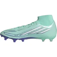 Adidas Chaussure de foot 'F50 SPARKFUSION LEAGUE' turquoise / aubergine / blanc