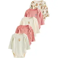 Next Barboteuse / body beige clair / brocart / menthe / pitaya
