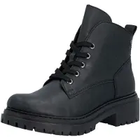 Rieker Bottines à lacets noir