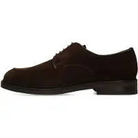 Manfield Chaussure à lacets marron