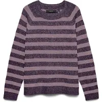 Vero Moda Pull-over 'VMDofty' mauve / mûre