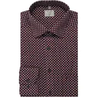 MARVELIS Comfort Fit Chemise rouge foncé, imprimé
