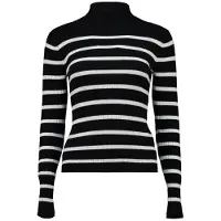 Hailys T-shirt manches longues de Hailys - LS V CK KL44EA - XS - XXL - pour Femme - noir - Taille XXL