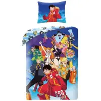 Bandai Parure de lit One Piece SSG 140 × 200 cm, 70 × 90 cm en microfibre