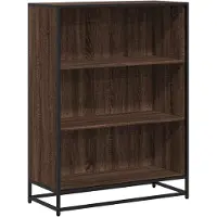vidaXL Bibliothèque chêne marron 80,5x35x107,5 cm bois d'ingénierie