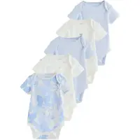 Next Barboteuse / body bleu clair / blanc