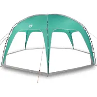 vidaXL Tente de réception vert lac imperméable