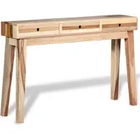 vidaXL Table console Bois de r?cup?ration massif