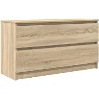 vidaXL Armoire TV Chêne Sonoma 100x35x54 cm Bois composite