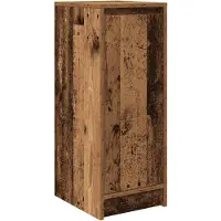 vidaXL Armoire à chaussures vieux bois 29,5x34x76 cm bois ingénierie