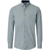 REDMOND Casual Fit Chemise vert,