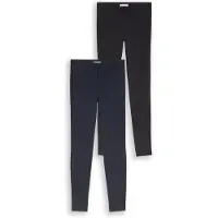 Tom Tailor Leggings bleu foncé / noir