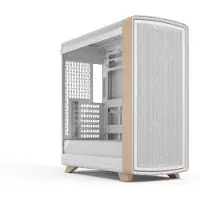 Fractal Design Boîtier PC Gaming Summit TG Clear Tint moyen tour avec panneau latéral en verre trempé Blanc