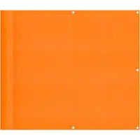 vidaXL Paravent de balcon orange 90 x 1000 cm 100 % polyester Oxford