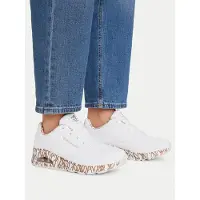 SKECHERS Baskets basses 'Uno-Loving Love' blanc