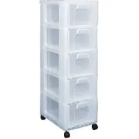 Really Useful Box Aufbewahrungsbox DT3526 Turm 5x12l