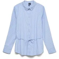 Vero Moda Chemisier bleu / blanc