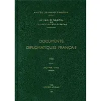 Peter Lang Documents diplomatiques français