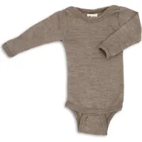 Engel Body - m/l - Laine - Noix - - 74/80 - Body M/L