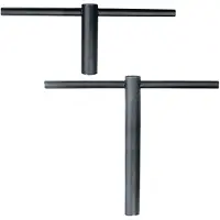 AMF Clé à douille carrée DIN 904 L Taille 8 mm Longueur 160 mm Goupille rotative 180 x 9 mm (8 mm)