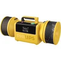 Philips Chaîne stéréo portable TAMS80Y, jaune (24 h), Enceinte Bluetooth, Jaune