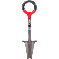 Root Slayer ROOTSLAYER Mini-digger Rouge - Tête en V - Acier carbone affutée