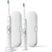 Philips Sonicare Brosse à dents électrique Sonicare HX6877/34 Sonica pour adultes argent, blanc