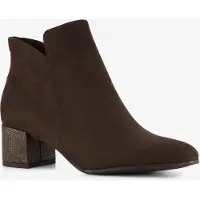 Tamaris Bottines brun foncé