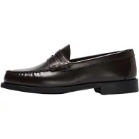 Selected Cuir Mocassins Femme Marron 40