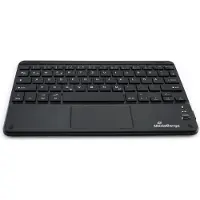 MediaRange MROS130 Clavier sans fil - noir, support intégré