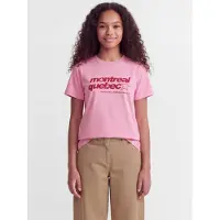 Jack & Jones Kids T-Shirt 'JXMerle' rose / rouge foncé