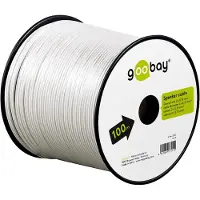 Goobay Câble pour haut-parleur - 100 mètres sur bobine - 0,75 mm². -