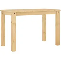 vidaXL Table à manger PANAMA 112 x 60 x 75 cm en pin massif