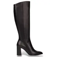 Wonders pour femme. M-5443_5121_5792 Bottes en Cuir Aurora 43 Noir (36), 5 à 8 cm, Fermeture éclair, Casuel, Classique