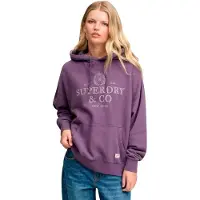 Superdry Sweat à Capuche Luxe Casual Relaxed