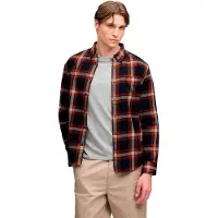 Superdry Cotton Lumberjack Long Sleeve Shirt Noir 3XL Homme