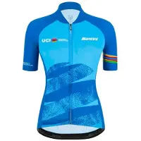 Santini Maillot à Manches Courtes Leader Uci World Tour