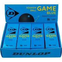 Dunlop Balles De Squash Game Single Blue Dot
