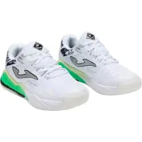 Joma Chaussures de padel Spin, pour hommes, blanches et noires, taille 42,5 (Europe)