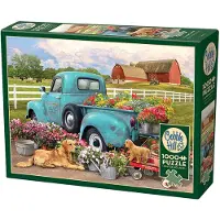 Cobble Hill Puzzle Flower Truck - 1000 pièces