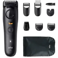 Braun Tondeuse à barbe BeardTrimmer 5 BT5560 Batterie 40 2 cm Wet & Dry Noir