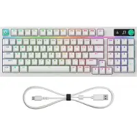 Logitech G316 X 98 Clavier Gamer Filaire AZERTY Blanc