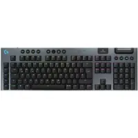 Logitech G G915 X - Clavier - LIGHTSPEED - rétroéclairage - sans fil - Bluetooth 5,0, 2,4 GHz, USB - AZERTY - allemand - Commutateur de touches : GL Clicky - noir (920-012705)