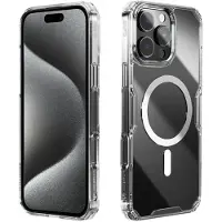 NILLKIN Nature TPU PRO Magnetic Cover for Apple iPhone 16 Pro Max Transparent (Apple iPhone 16 Pro Max), Coque pour téléphone portable, Transparent