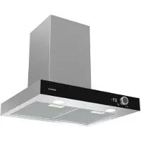 Klarstein AirNova Hotte aspirante - 60 cm Hotte murale, 620 m³/h, CEE A++, LED 6500 K, Silencieuse 68 dB, Acier Inoxydable, Extraction & Recirculation