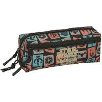 Safta Boîte de rangement Star Wars, Mandalorian et Grogu, en feutre, avec 3 compartiments