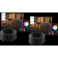 Philips Hue Festavia LED Guirlande Lumineuse 3,45 x 1 Mètre Lot de 2