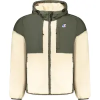 K-way - Veste bi-matière isolante en PrimaLoft&reg; - Samson 4.0 Orsetto Green Blackish Ecru - Taille XL - Vert