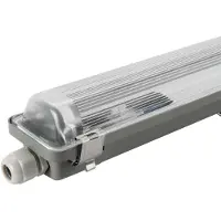 LEDVION Boîtier de Reglette 150cm IP65 sans tube